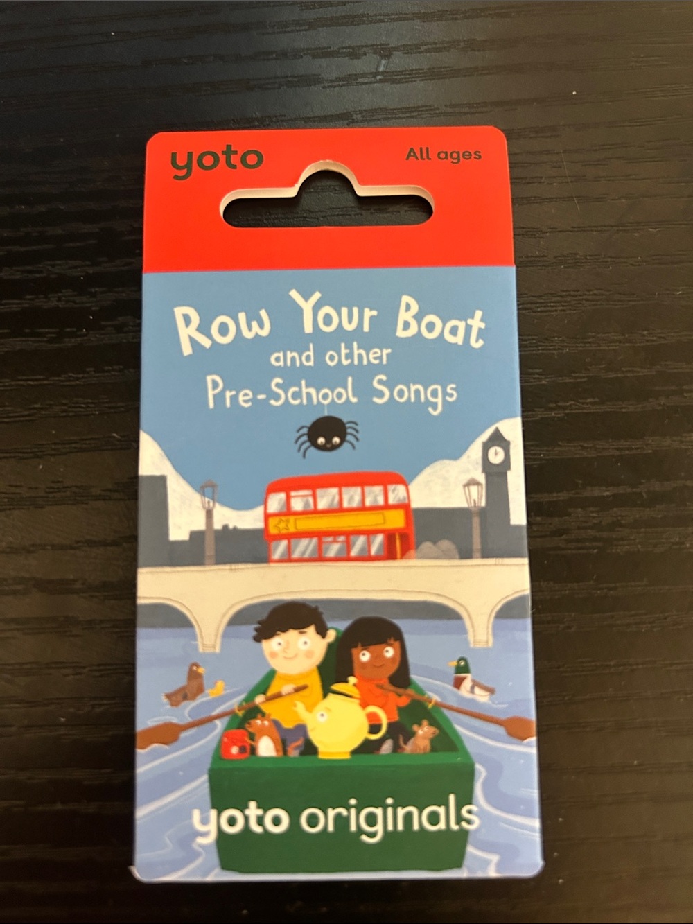 Yoto Card "Row Your Boat and other Pre-School Songs"